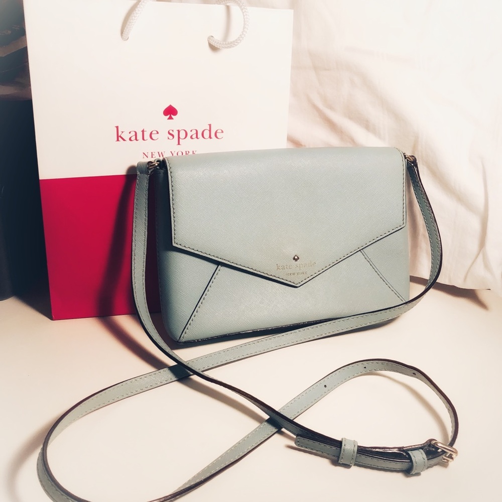 Kate spade blue Monday Crossbody purse